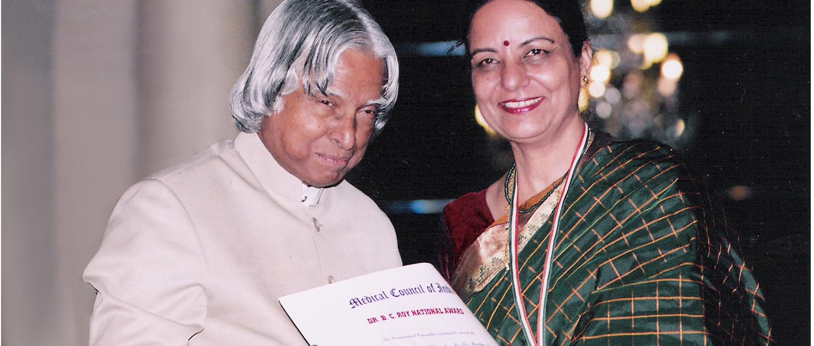 BC Roy Award to Dr(Mrs) Pratibha Narang